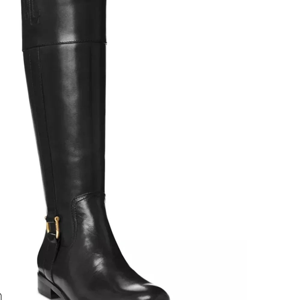 NIB - LAUREN RALPH LAUREN Bernadine Riding Boots - Black - Picture 4 of 4